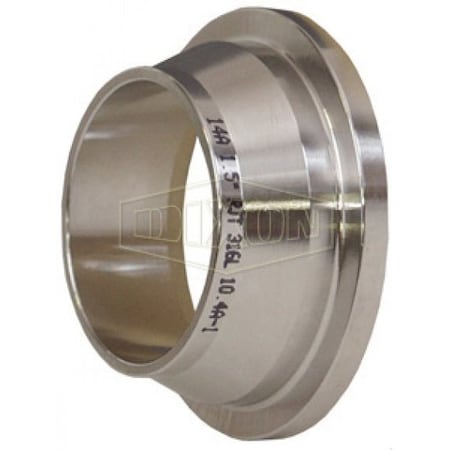 Dixon Welding Liner, Ring Joint, Series: RJT-14, Fitting/Connector Type: Liner, 4 in Nominal Size, 0.77 in 14A-R400RJT